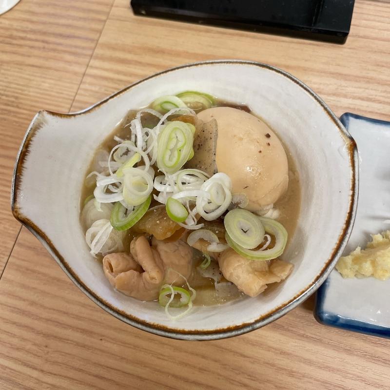 煮込み卵入り(立呑み晩杯屋 西葛西店)