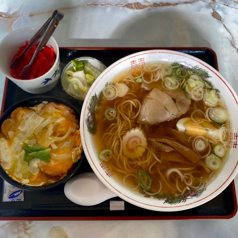 ラーメンセット(大衆食堂 つか勇 （つかゆう つか勇食堂）)