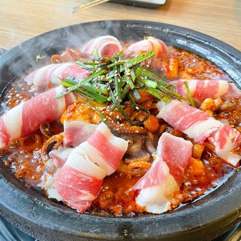 우삼겹 쭈꾸미(불도깨비 쭈꾸미)