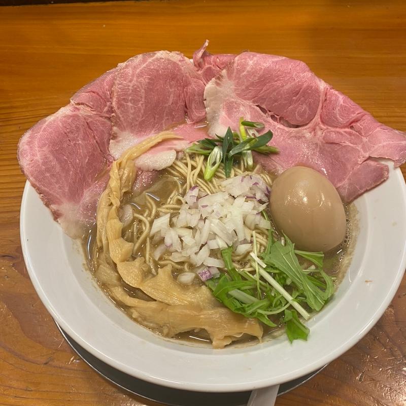 特製濃厚煮干しラーメン(六郷)