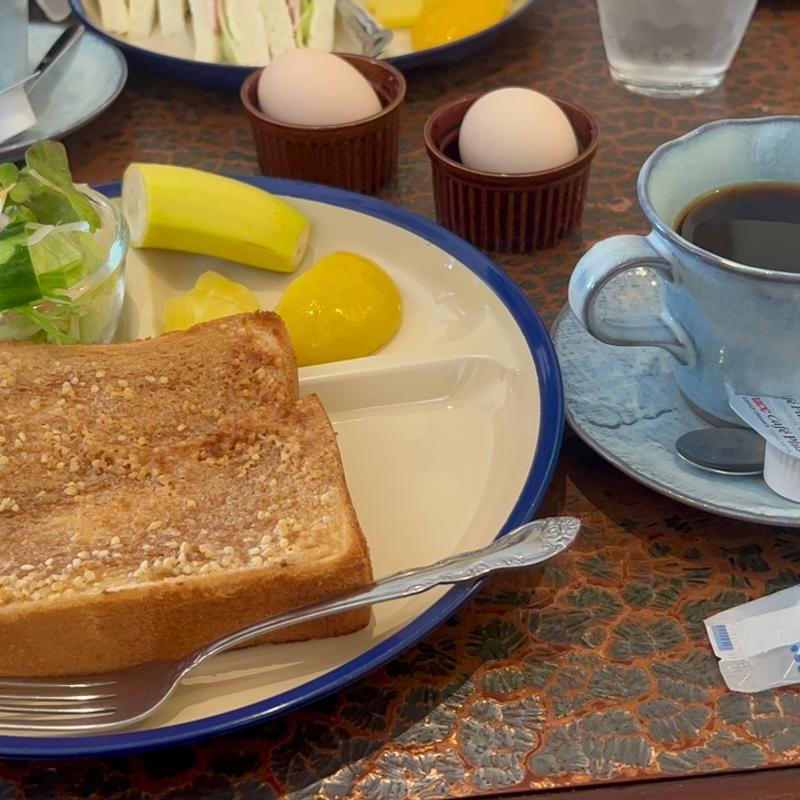 アーモンドトーストモーニング(珈琲院 )