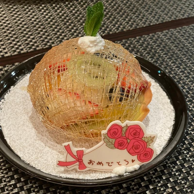 本日のデザート(鉄板たかはし)