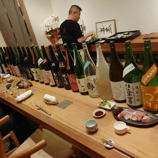 今日の日本酒(神棚)