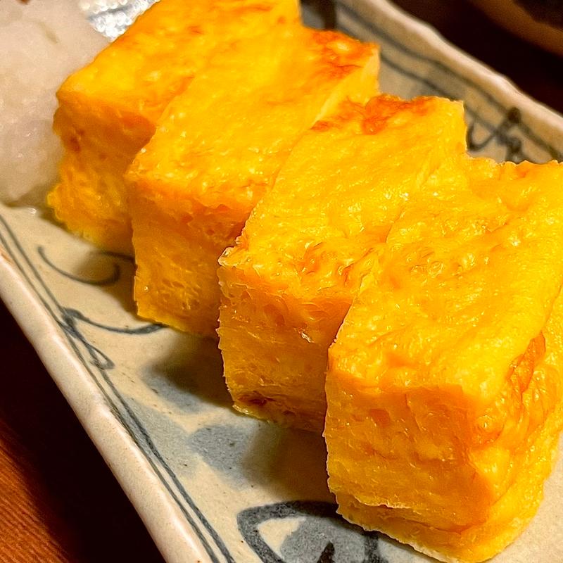 厚焼き卵(元祖やきとり串八珍 飯田橋店)