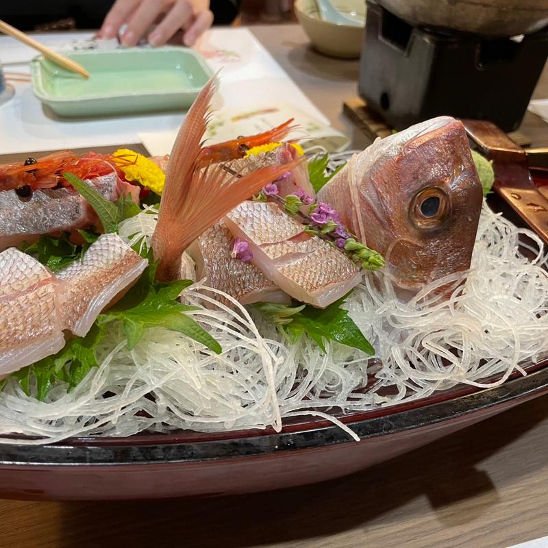 鮮魚舟盛り(まつや千千)