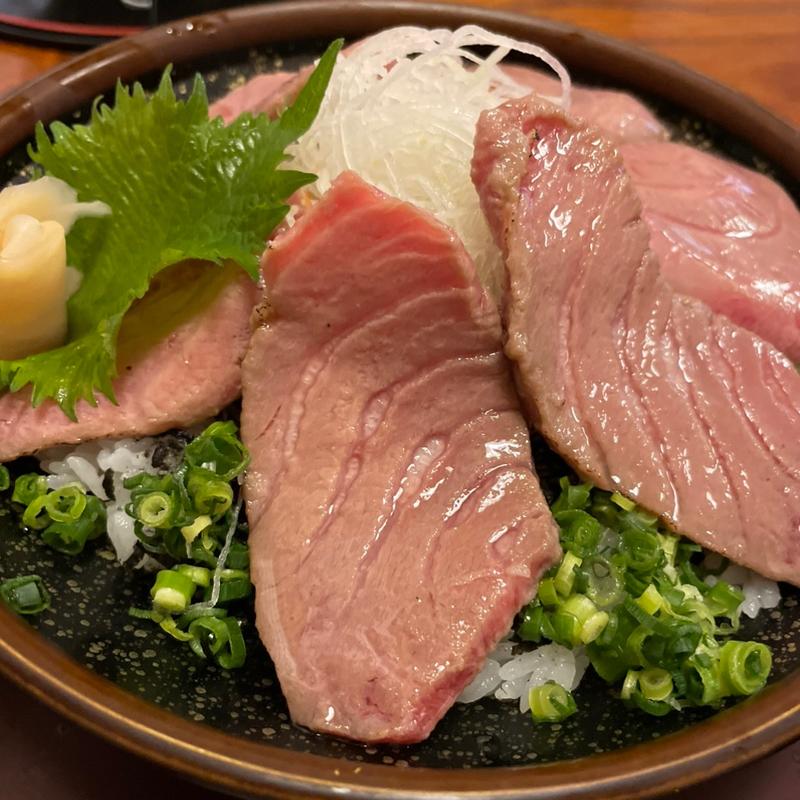 【1日限定8食】特選頭とろ炙り丼定食  (本家鮪屋 伊豆高原本店 )