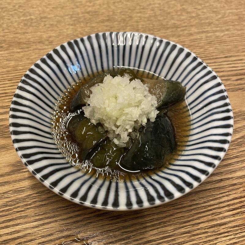 茄子とピーマンの揚げ浸し(STAND KIYOSUGU 中目黒店)