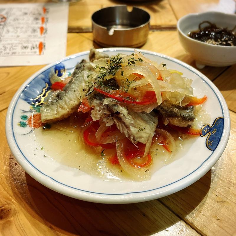トロ鰯の南蛮漬(大衆酒場 チャン栓チャン)