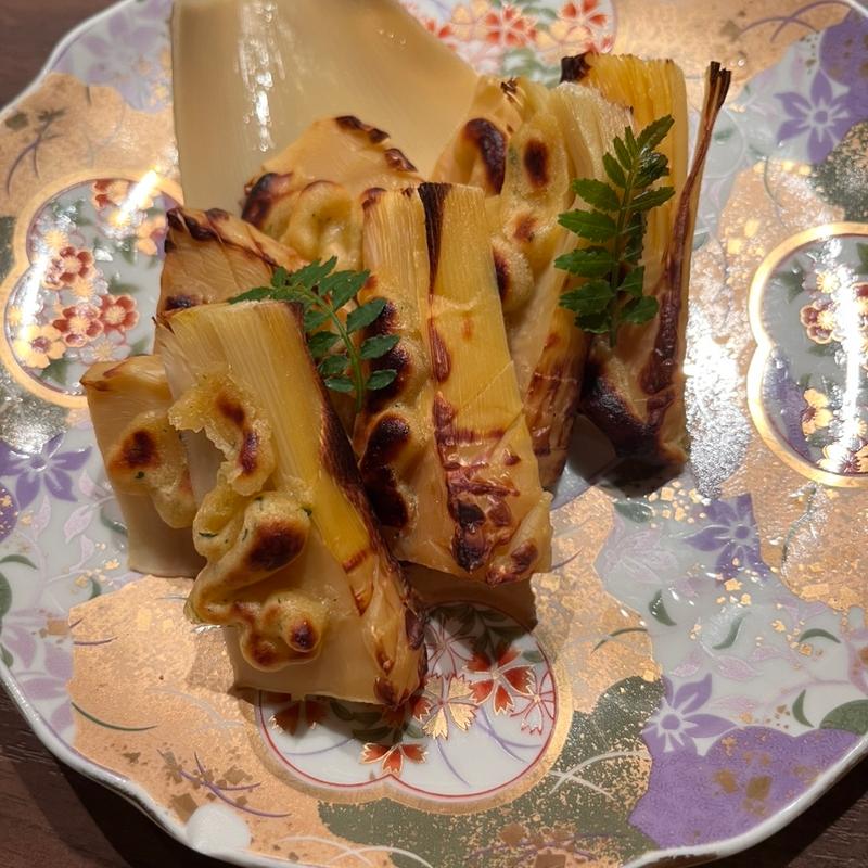 筍の木の芽味噌焼き(天びん棒)