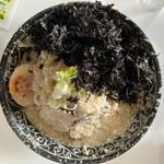 醤油背脂　岩のりトッピング