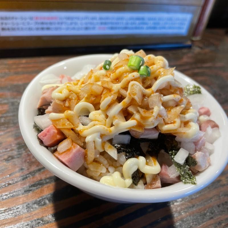 マヨチャーシューご飯(らぁめん小池)
