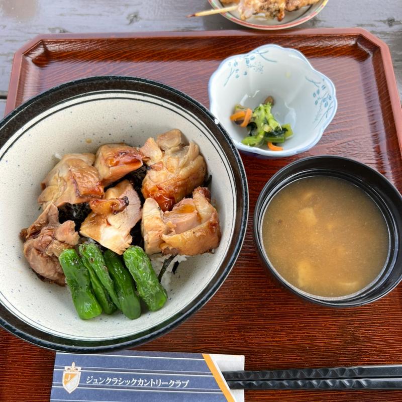 キジ丼(ジュンクラシックカントリークラブ)