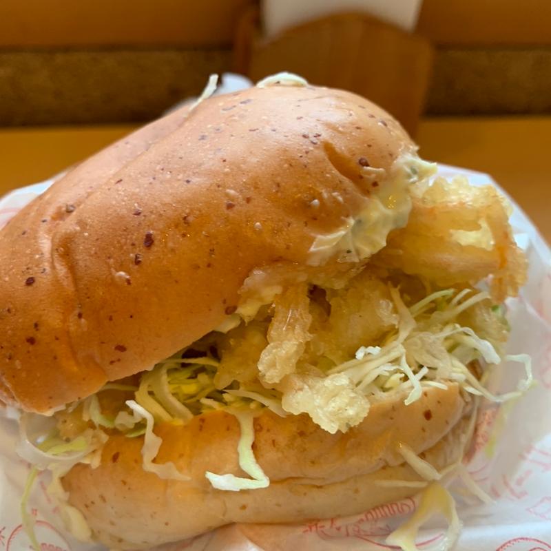 白エビバーガー(道の駅 カモンパーク新湊 )