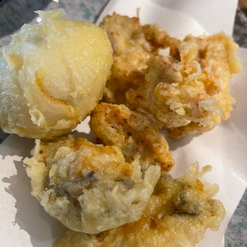 牡蠣天2個(INDIGO)