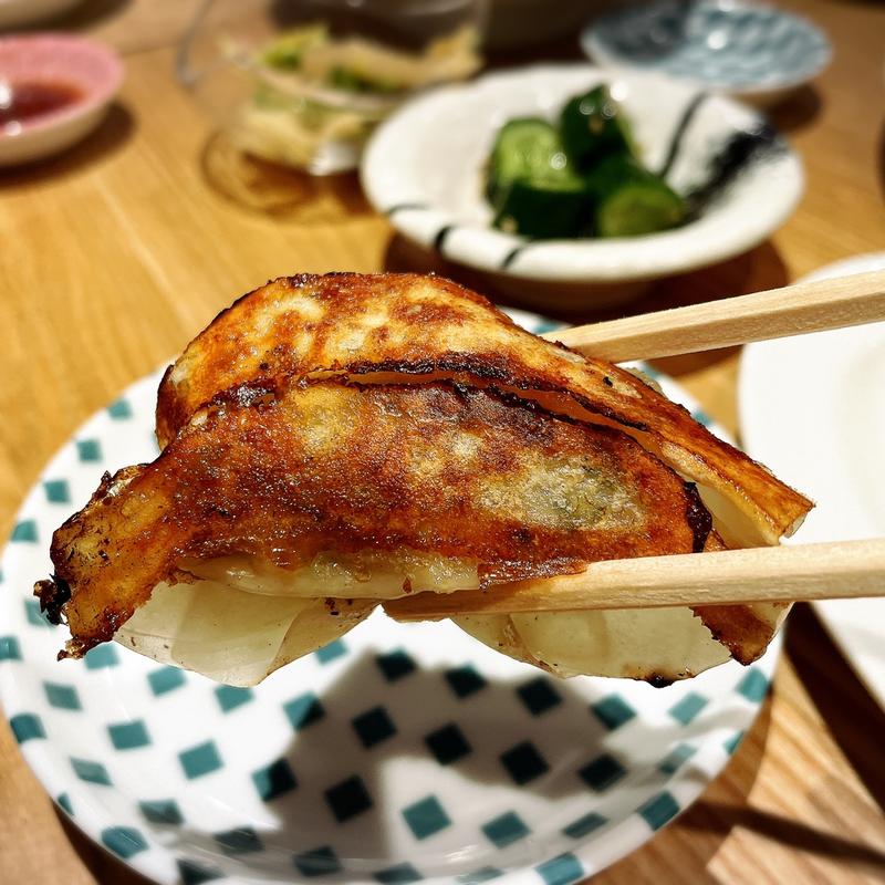 焼き餃子（にんにくあり）8個(マルイ飯店)