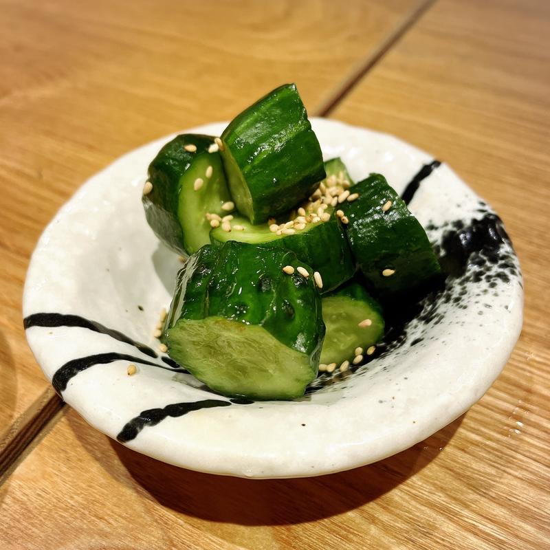 きゅうりの浅漬け(マルイ飯店)