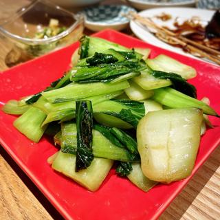 青菜炒め(マルイ飯店)