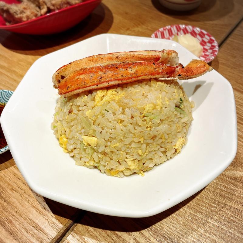 かにチャーハン(マルイ飯店)