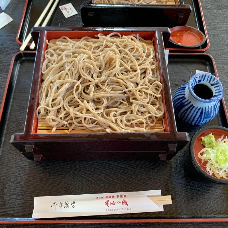 ざる蕎麦　食べ放題(そばの城)