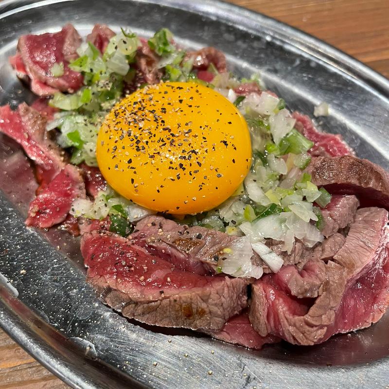 和牛の焼きユッケ(芝浦食肉 戸塚西口店)