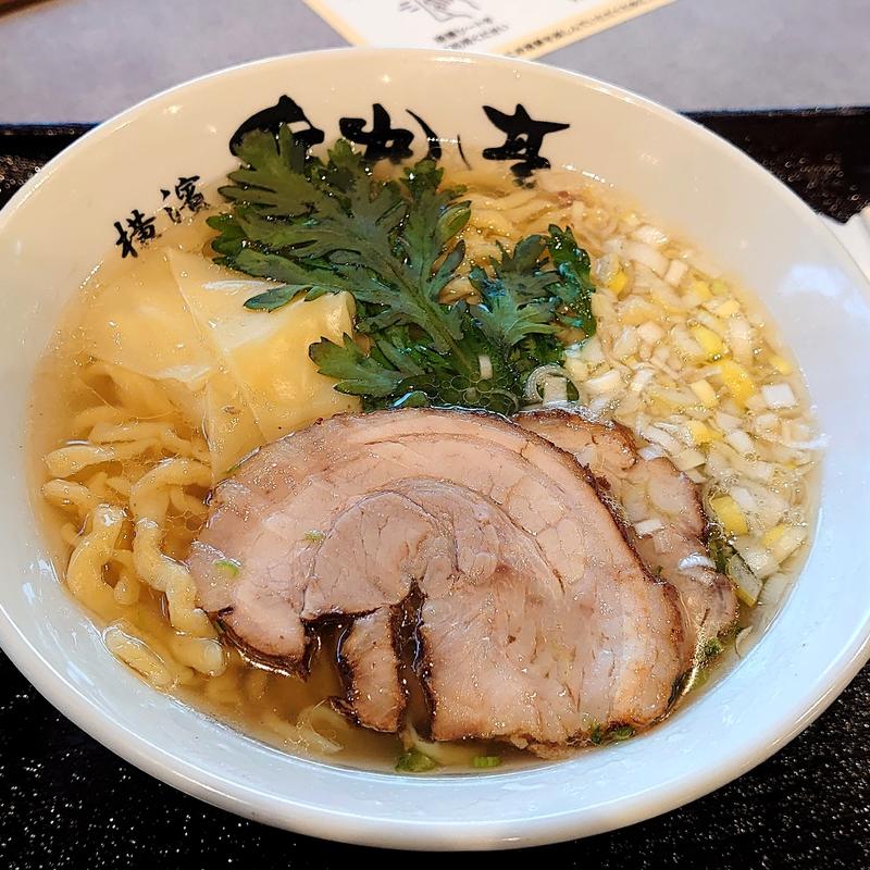 本丸塩らーめん(横濱 本丸亭 三井アウトレットパーク 横浜ベイサイド店)