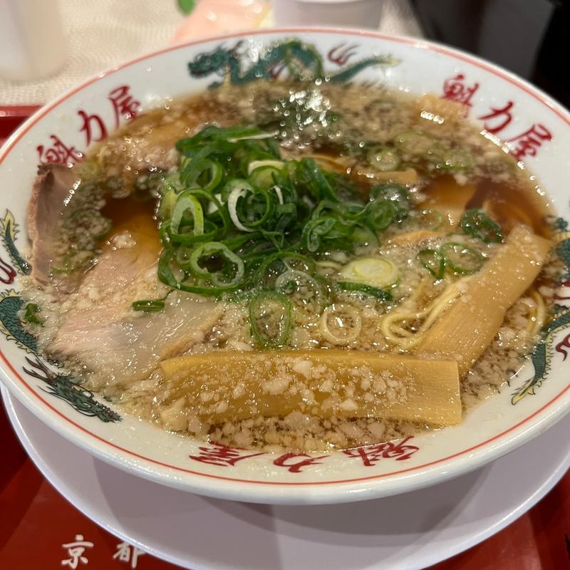 特製醤油ラーメン(ラーメン魁力屋 ｍｏｚｏワンダーシティ店)