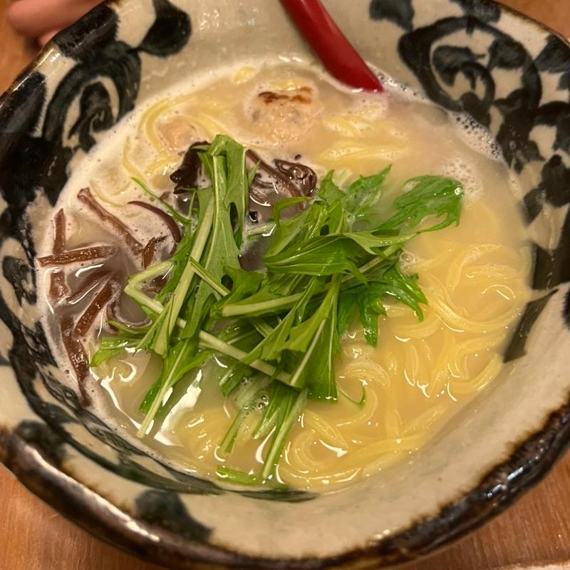 鶏ラーメン(宮崎料理 万作 大名古屋ビルヂング店)