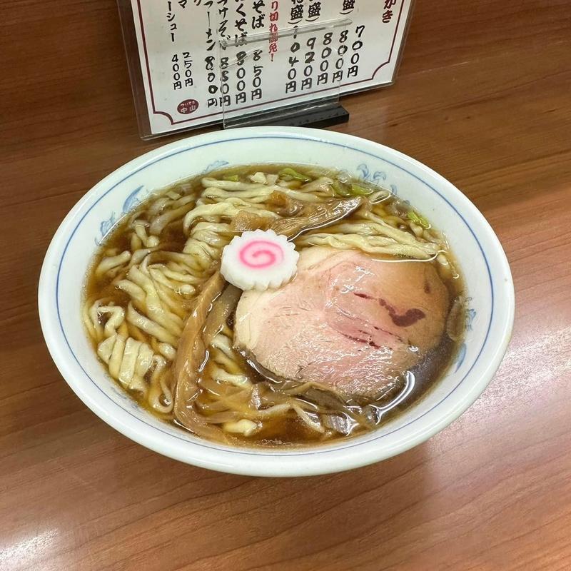 煮干しそば(中華そば ついてる中山)