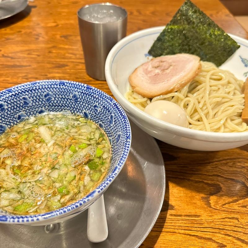 味玉塩つけめん(中華そば一楽)