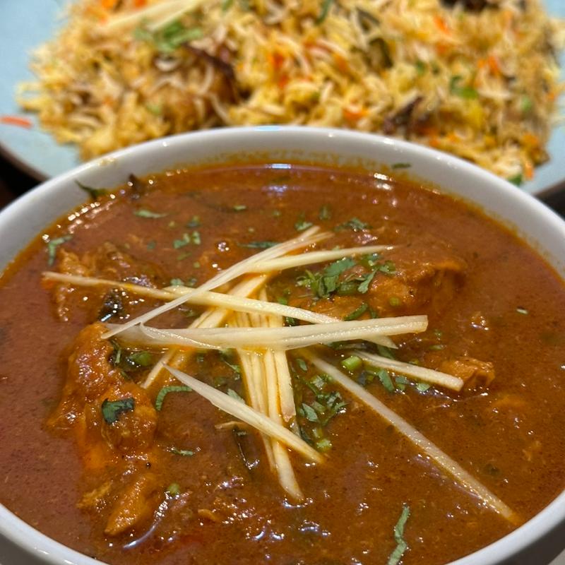 チキンカレー（ハウススタイル）(スパイスカフェ フンザ)