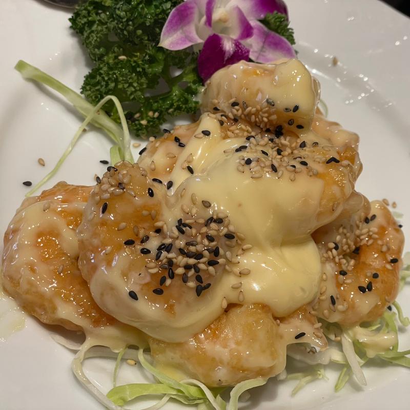 海老のマヨネーズソース和え(上海小籠包専門店 鵬天閣 新館)