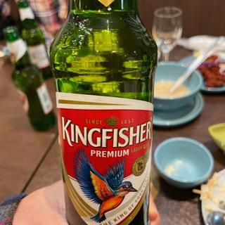 キングフィッシャービール(スパイスカフェ フンザ)