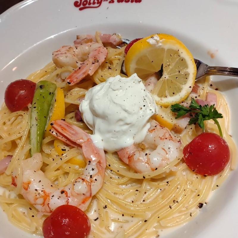 赤海老のレモンクリームソース(ジョリーパスタ 生駒店 )