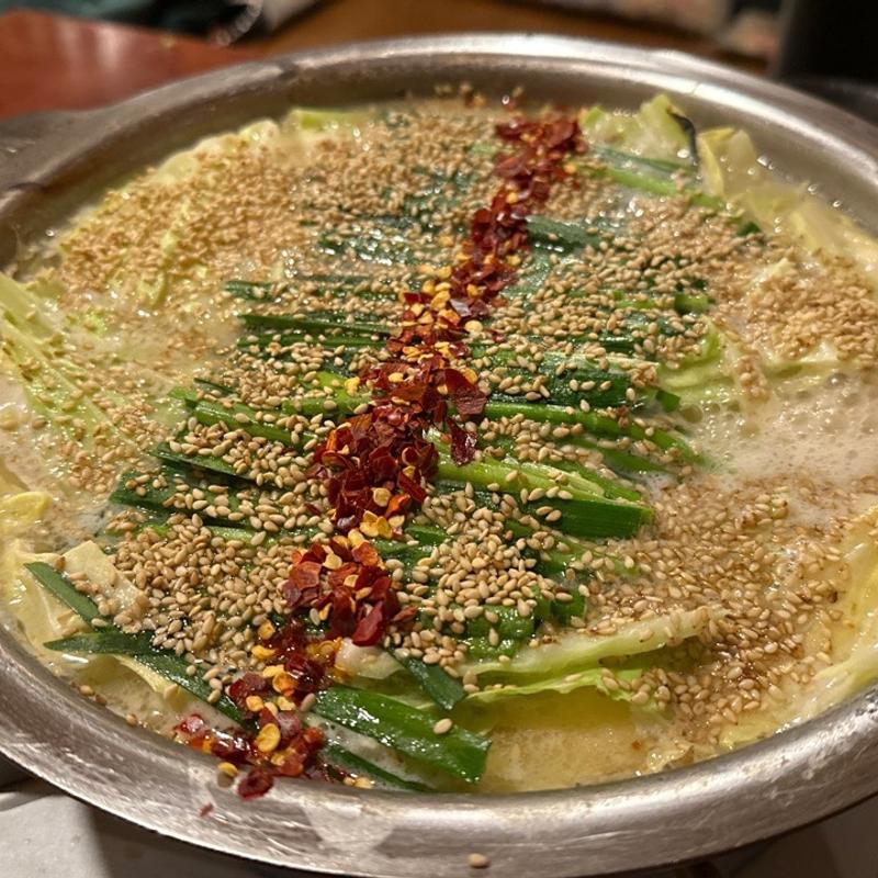 味噌もつ鍋(鍋秀 本店)