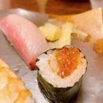 カンパチ・いくら巻き（ランチコース）(山櫻 )