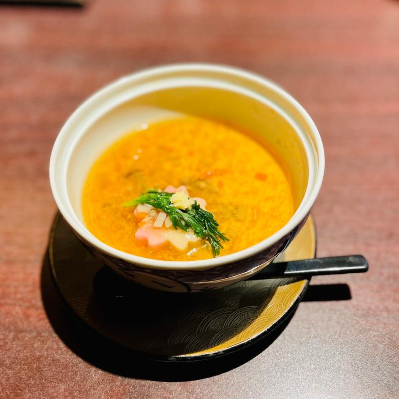 鮑茶碗蒸し(鳥羽国際ホテル潮路亭 白石 )