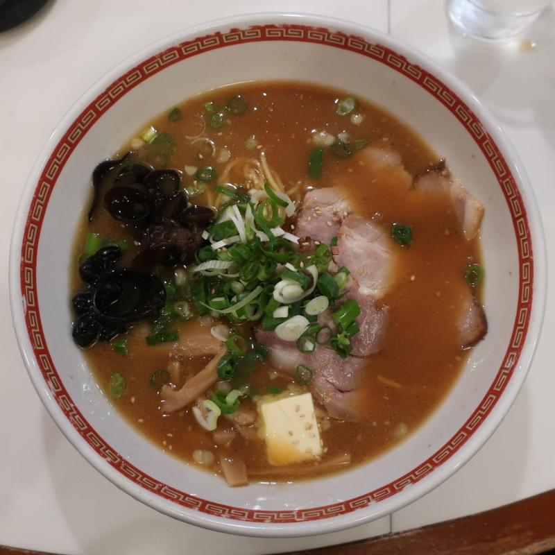 味噌バターラーメン(芳蘭)