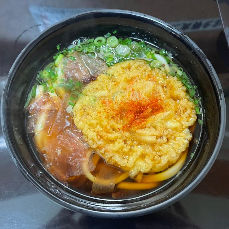 かけうどん＋ミニカレー丼(自笑亭 )