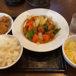 酢豚セット(金明飯店 3号店)