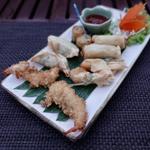 a selection of appetizers