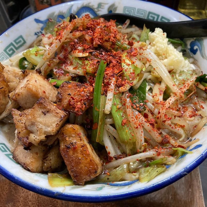 白湯魚介塩タンメン(群青 )