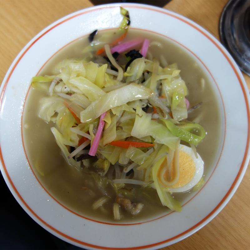 ちゃんぽん(名代ラーメン亭 博多駅地下街店)