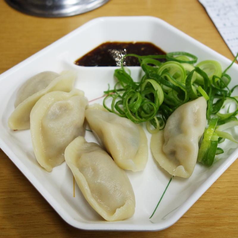 水餃子(名代ラーメン亭 博多駅地下街店)