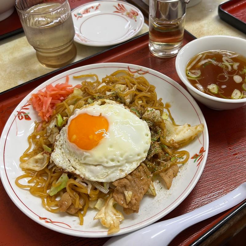 富士宮豚玉焼きそば(一番亭 富士宮阿幸地店 （イチバンテイ）)