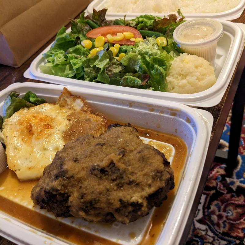 ハンバーグライス弁当(AOI)