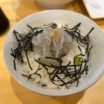 生しらす丼(麺物語つなぐ)