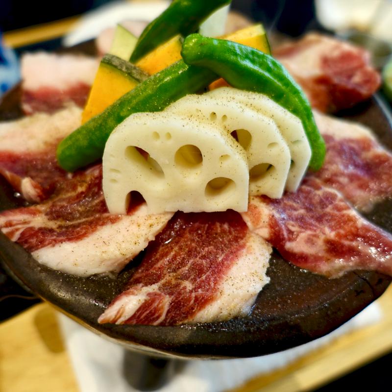 河内鴨の陶板焼き(大阪産（もん）料理　空 堀江店 （オオサカモンリョウリ　ソラ）)