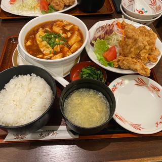 とり天麻婆豆腐定食(とり天発祥の店 レストラン東洋軒 )