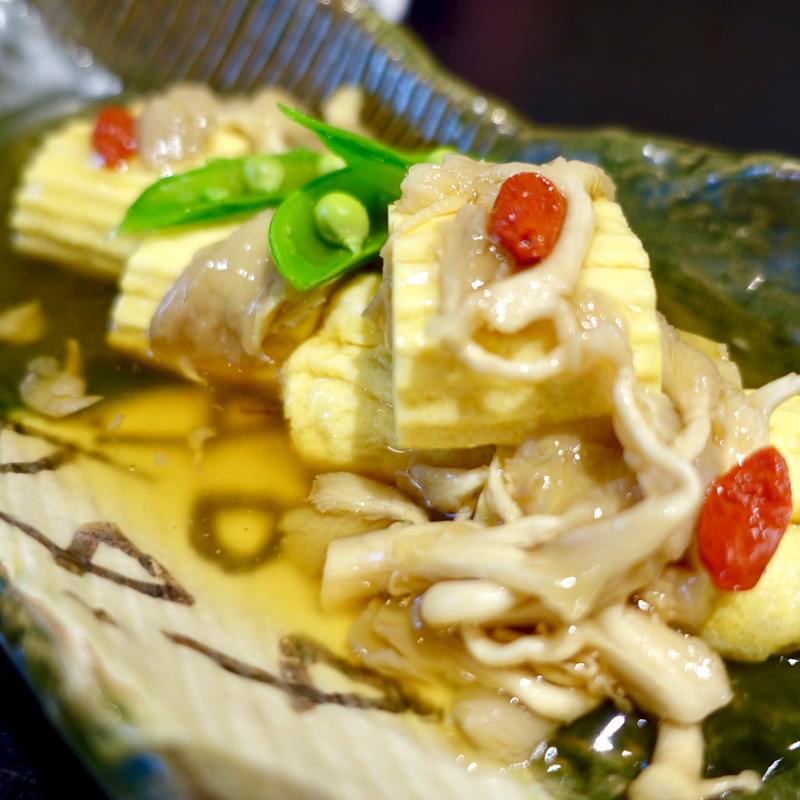 餡かけだし巻き(大阪産（もん）料理　空 堀江店 （オオサカモンリョウリ　ソラ）)