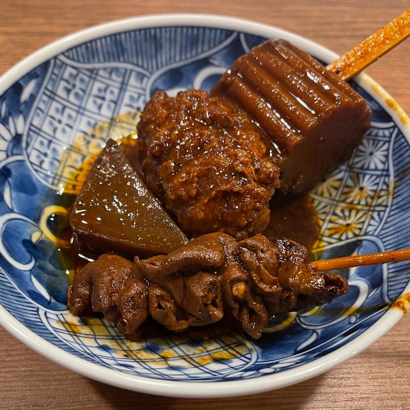 名物みそおでん（チビ太・とんちゃん）(名古屋大酒場 だるまのカドッコ)